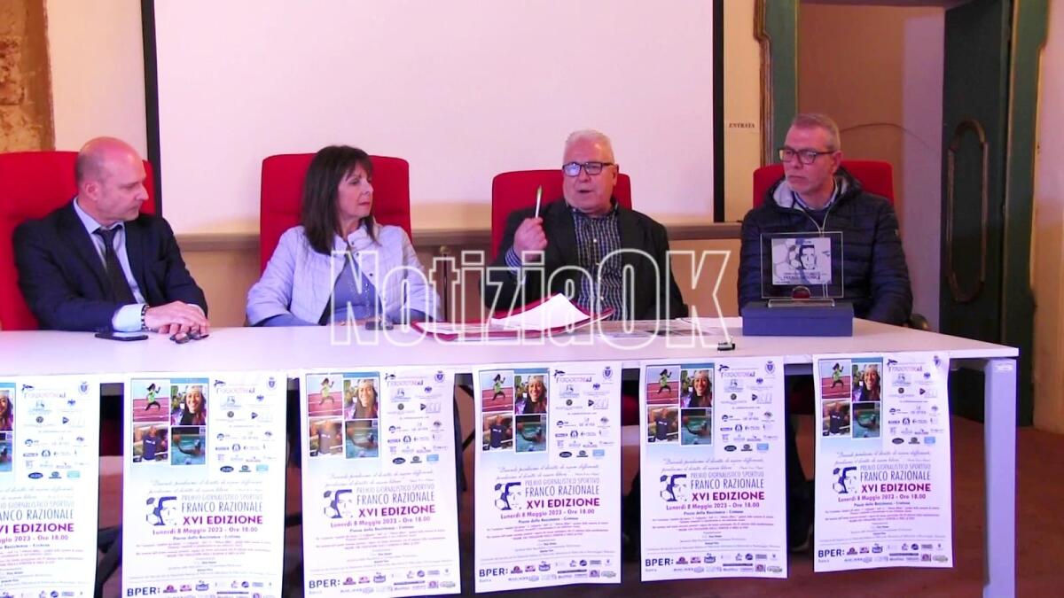 Presentata la sedicesima edizione del Premio Franco Razionale: un ricco parterre di ospiti - Nicola Corigliano, Antonietta Crudo. Piero Pili, Antonio Razionale