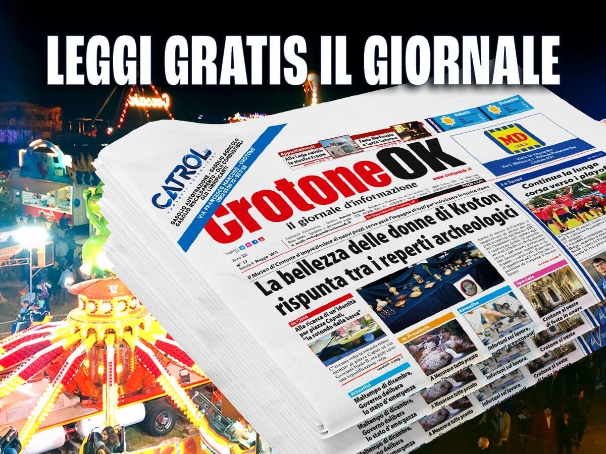 CLICCA QUI E LEGGI SUBITO CROTONEOK - 