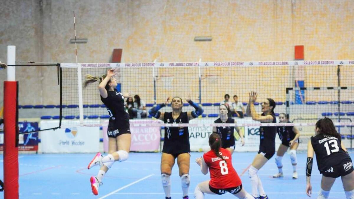 Pallavolo - Ko nella prima gara play off della Poseidon Crotone - 