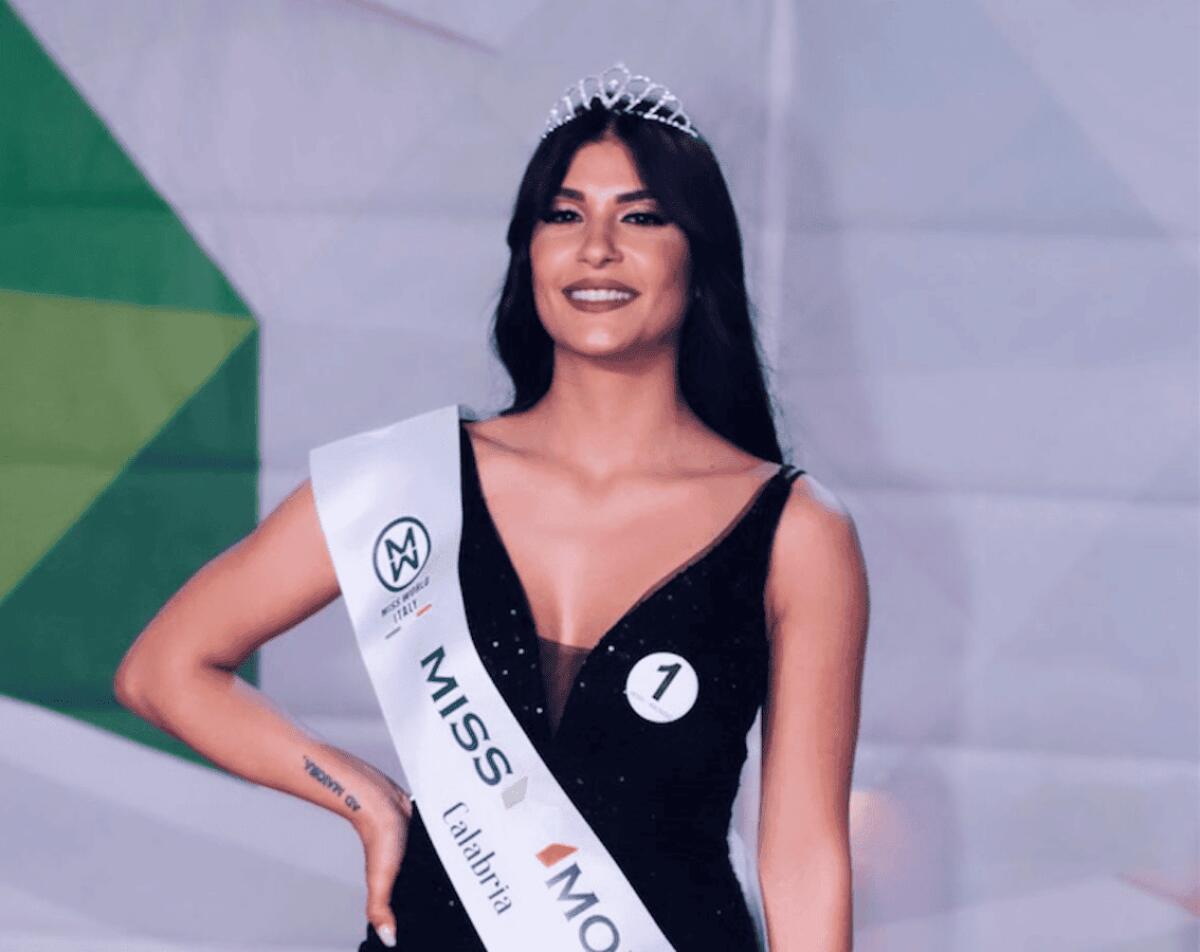 Miss Mondo Calabria 2023 porta il volto di Nicoletta Ventrice - 