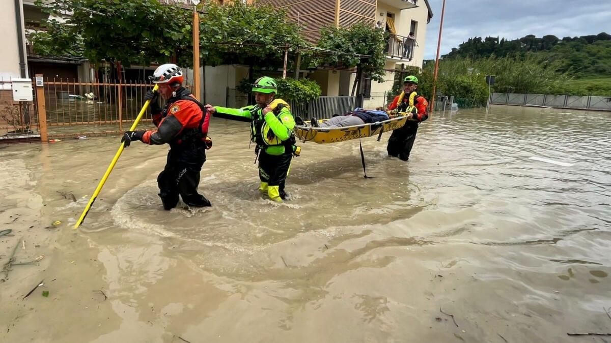 Maltempo in Emilia-Romagna: c'è anche l'intervento del soccorso Speleologico calabrese - 