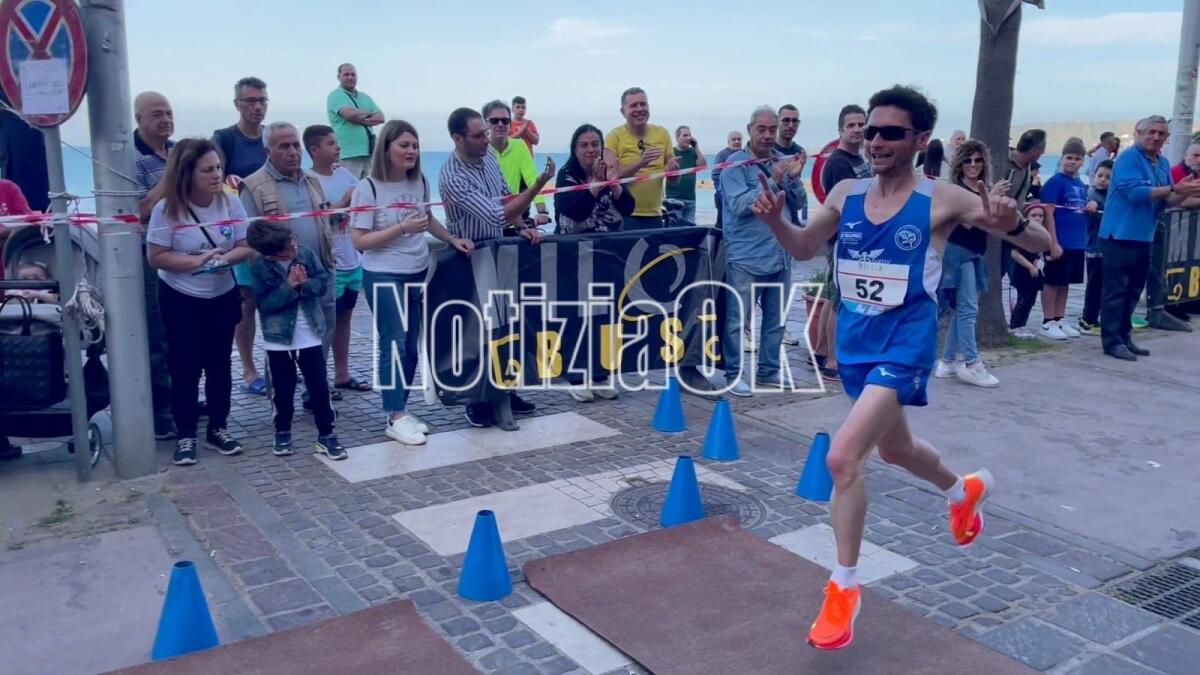 (VIDEO) In 32 minuti la Capo Colonna-Crotone - Il vincitore della Capo Colonna Crotone Francesco Curia