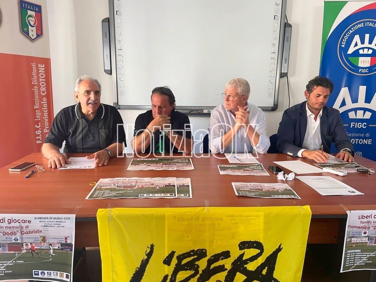 I coetanei di Dodó oggi sono “Liberi di giocare” - Antonio Tata, Giovanni Gabriele, Giuseppe Talarico, Francesco Livadoti