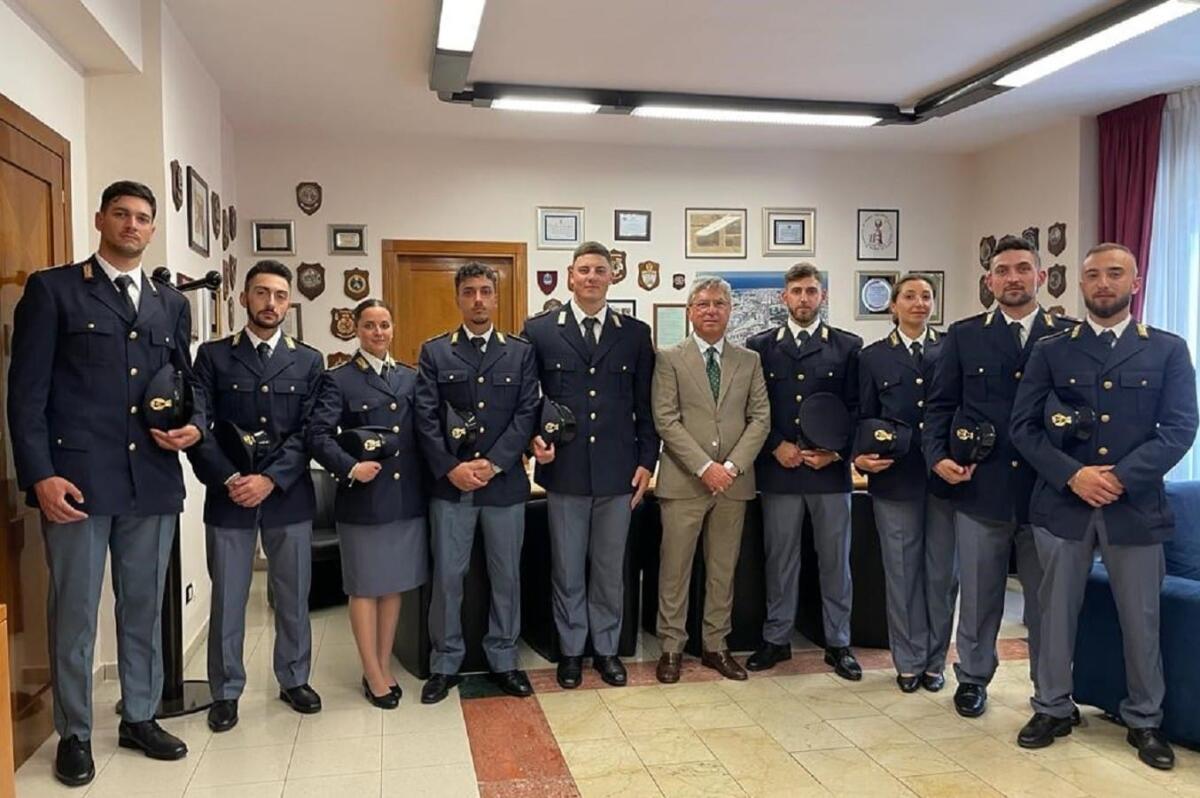 Questura di Crotone: prendono servizio 9 nuovi agenti - 