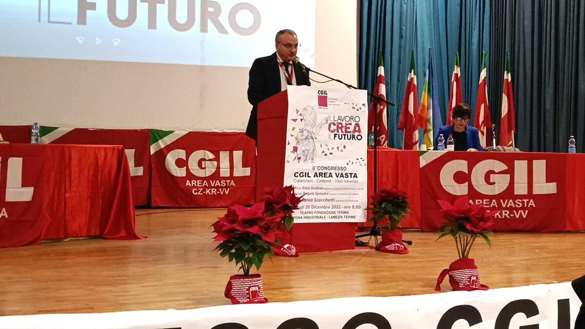 La Cgil Area Vasta Catanzaro-Crotone-Vibo alla manifestazione di Cosenza contro l’Autonomia Differenziata - 