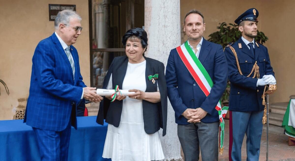 Alla crotonese Michelina Grillo l’Onorificenza di Commendatore al Merito della Repubblica - 