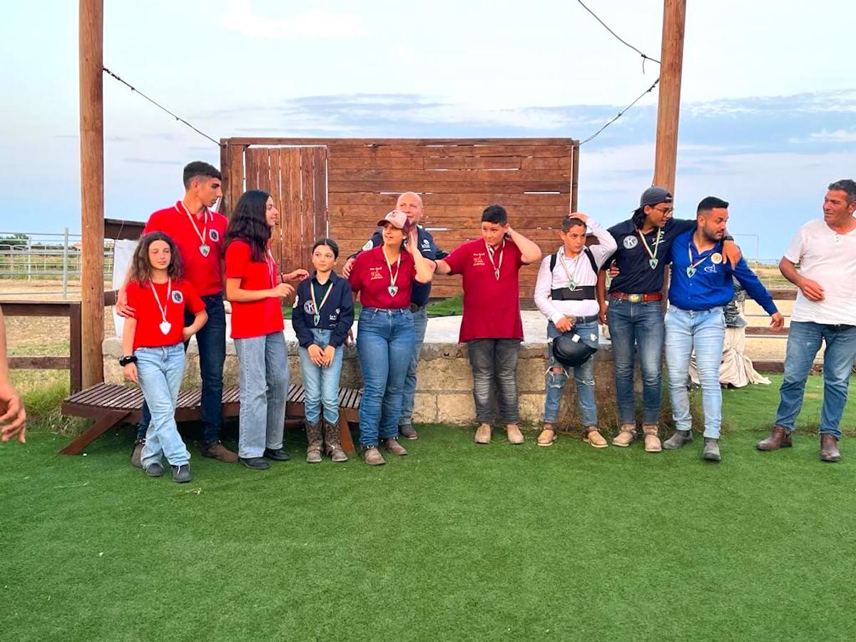 Iniziato il campionato italiano Gimkana Western: Crotone prima tappa - 
