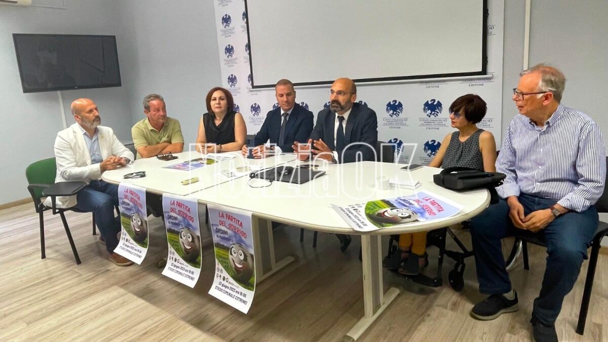 Un goal per la beneficenza: gli ordini professionali per la comunità di Cotronei - Leonardo Marinello, Giuseppe Drago, Antonio Ammirati, Giuseppe Trocino, Luciana Gaccione, Antonio Grilletta