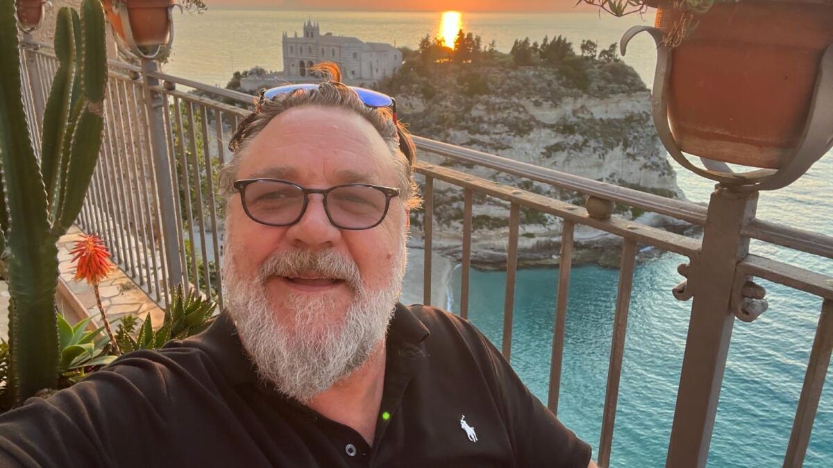 Russell Crowe in Calabria, incantato dalla bellezza e dal fascino della nostra terra - 