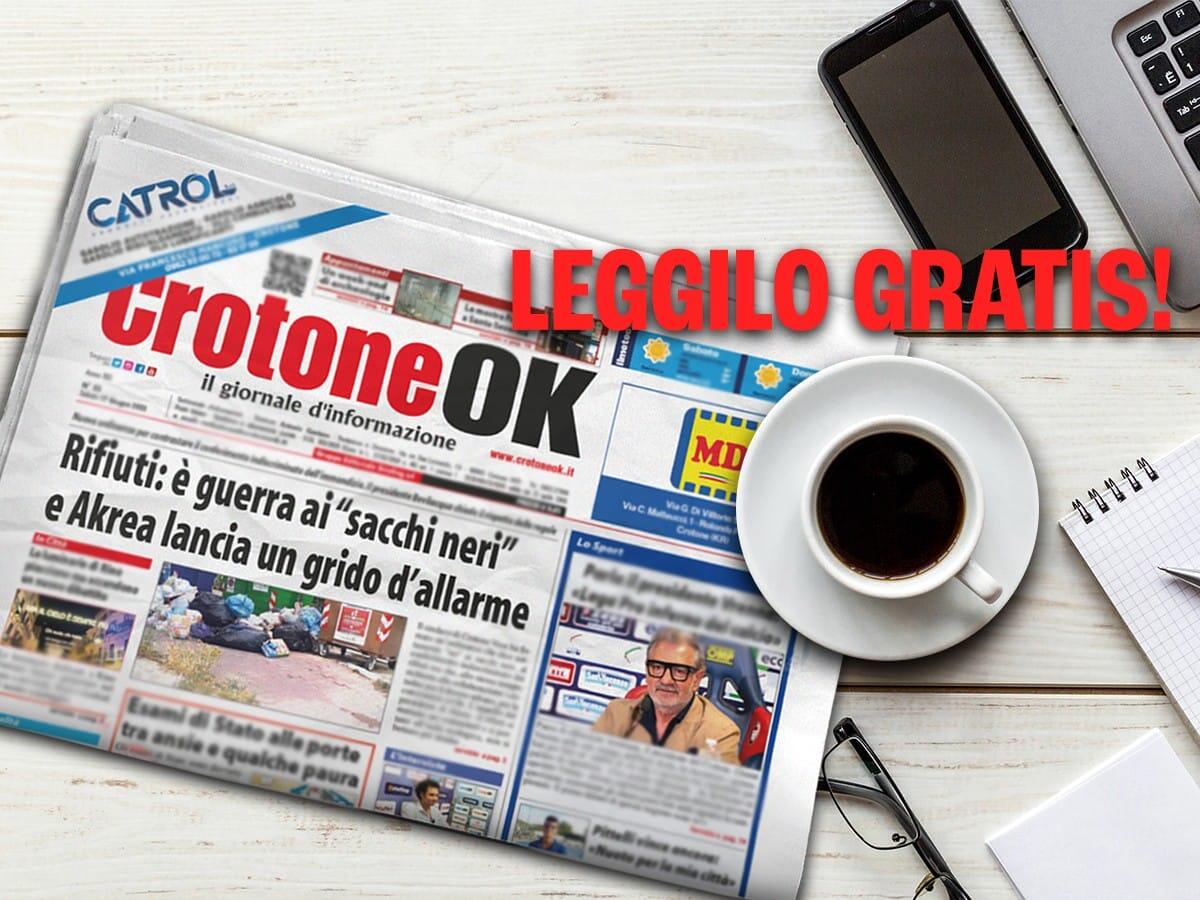 CLICCA QUI E LEGGI SUBITO CROTONEOK - 