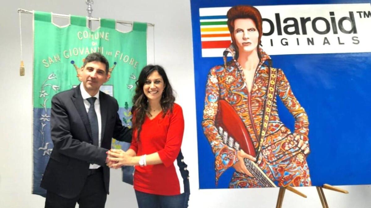 San Giovanni in Fiore celebra David Bowie - Luigi Perenz e Rosaria Succurro
