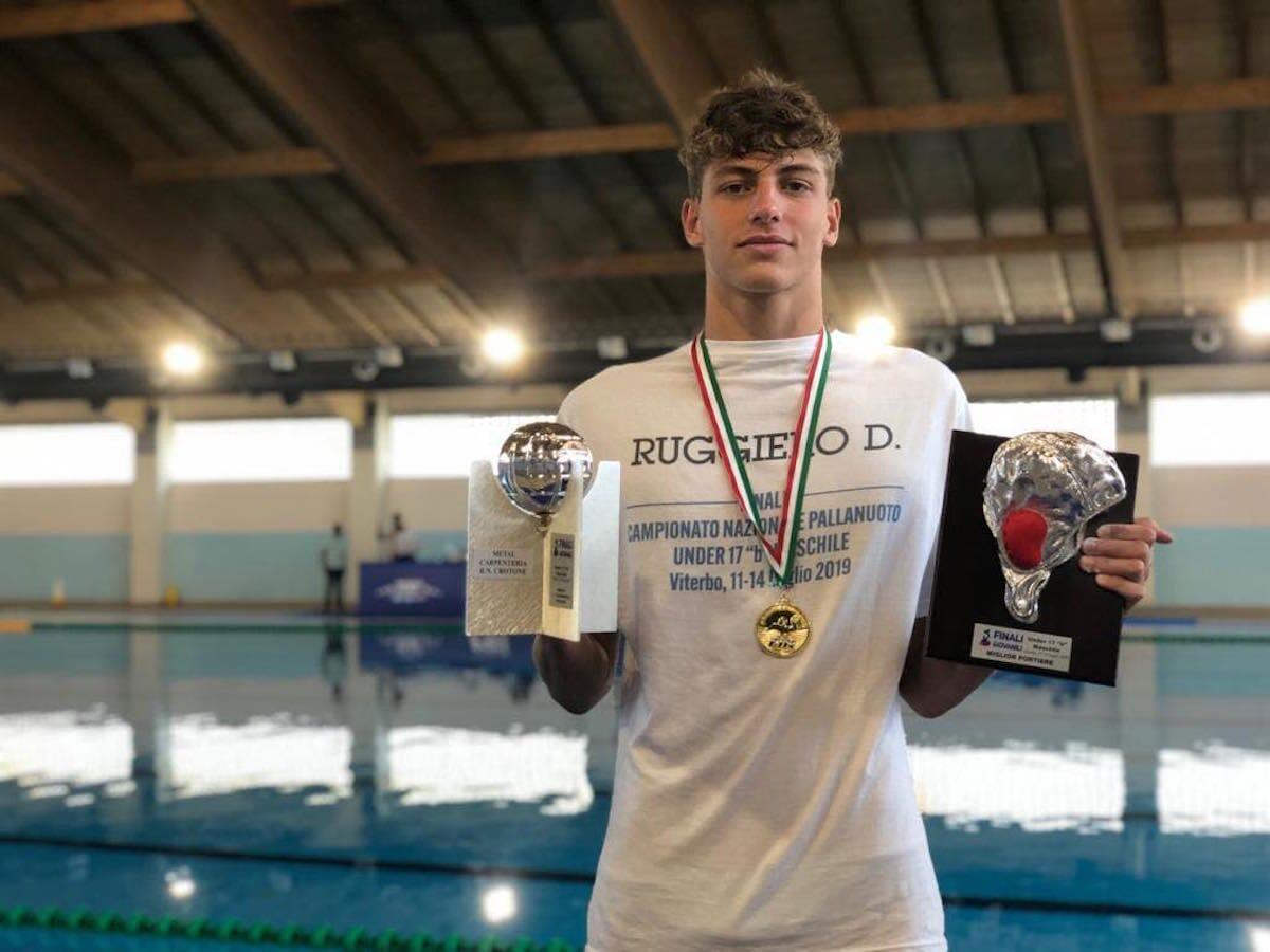 Pallanuoto - Mondiali Under 20: convocato il crotonese Domenico Ruggiero - 