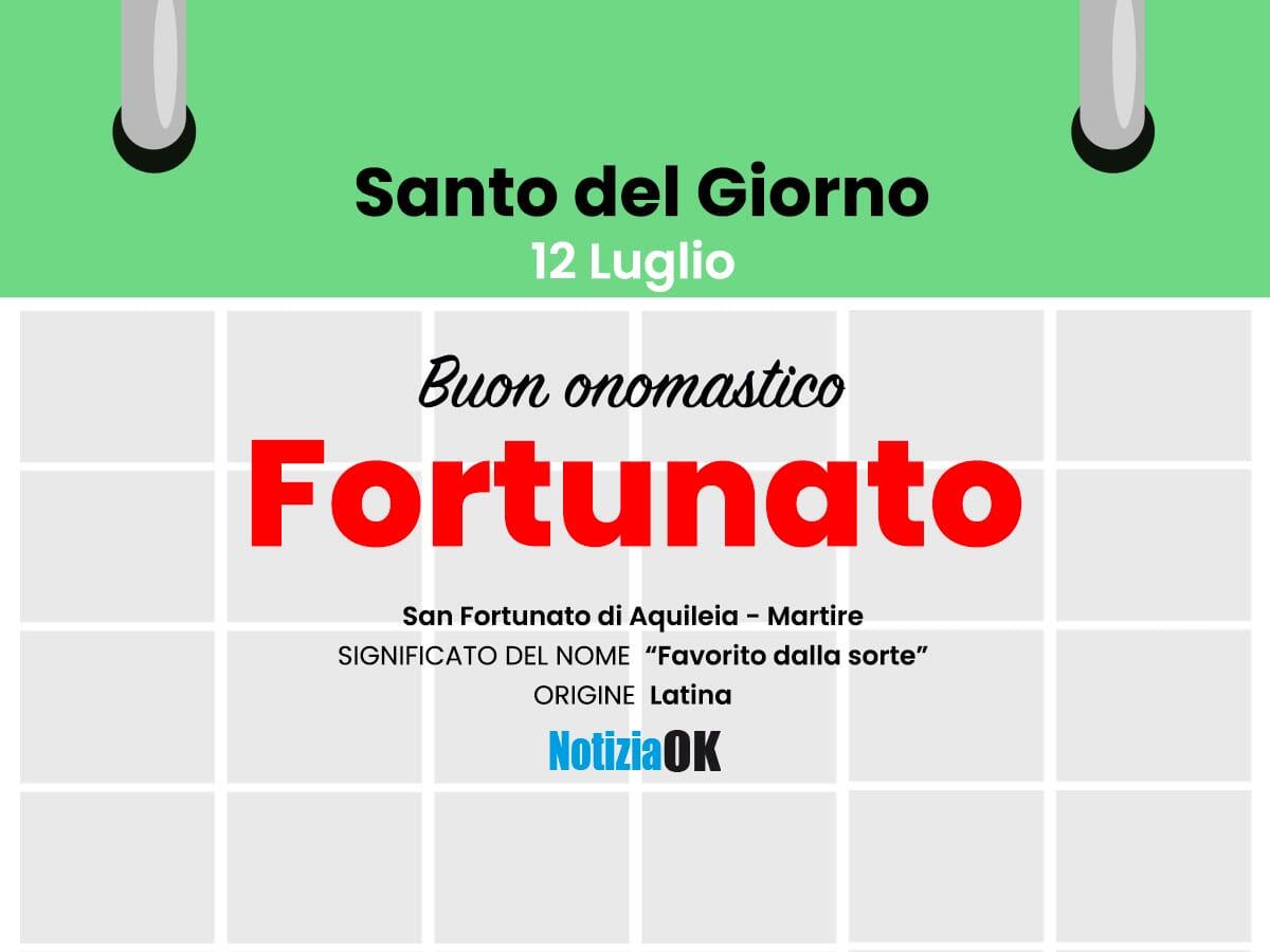 Onomastico: il Santo del giorno è San Fortunato - 
