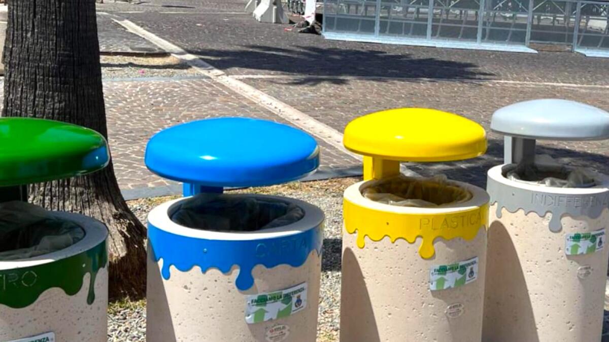 Crotone - Nuovi punti di raccolta sul lungomare cittadino - 