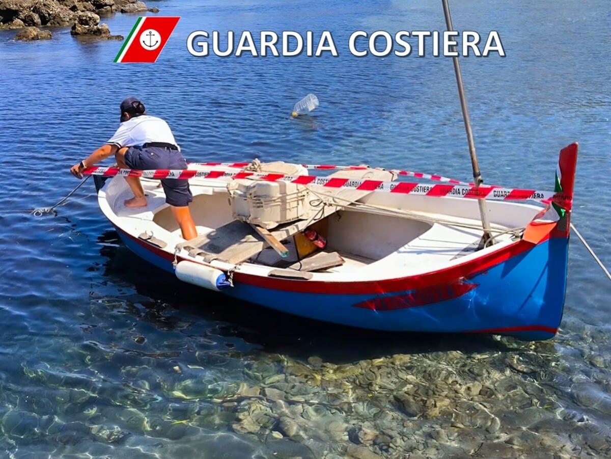 Sequestrato natante nell'Area Marina Protetta - 