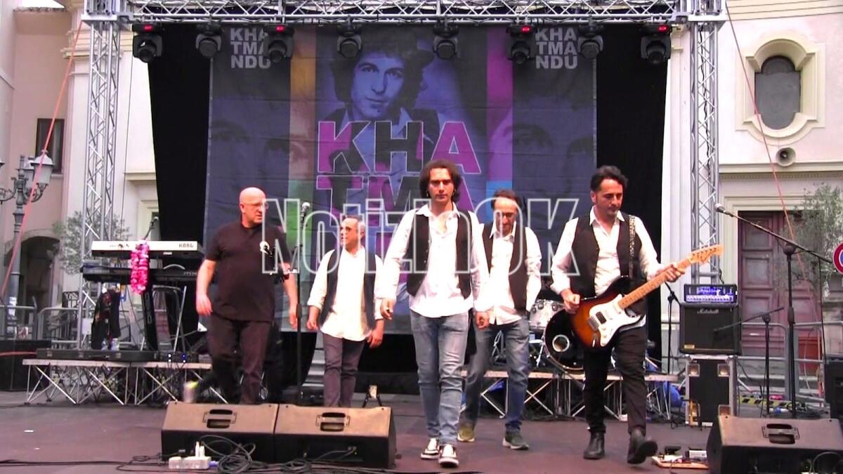 Sul lungomare di Crotone il ricordo di Giancarlo Muscò - Khatmandu Band