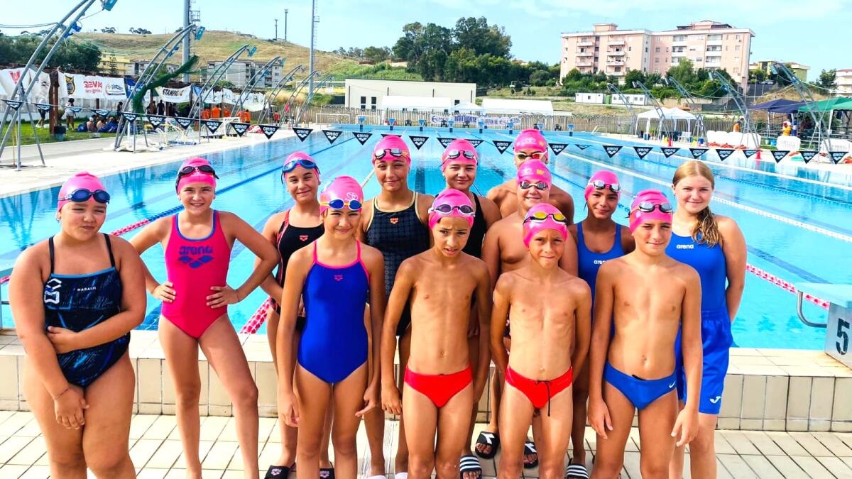 La Kroton Nuoto in bella mostra alla finali regionali Esordienti 2023 - 