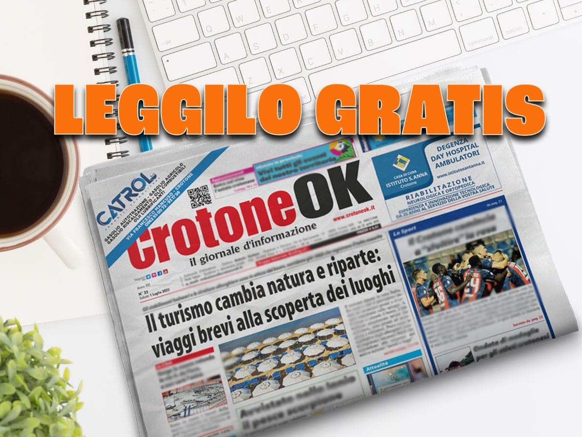 CLICCA QUI E LEGGI SUBITO CROTONEOK - 