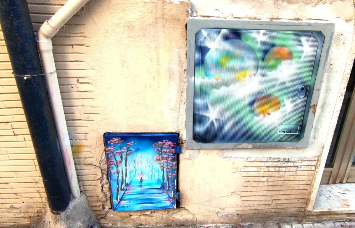 Crotone, in via Interna San Leonardo nasce una nuova opera d'arte - 