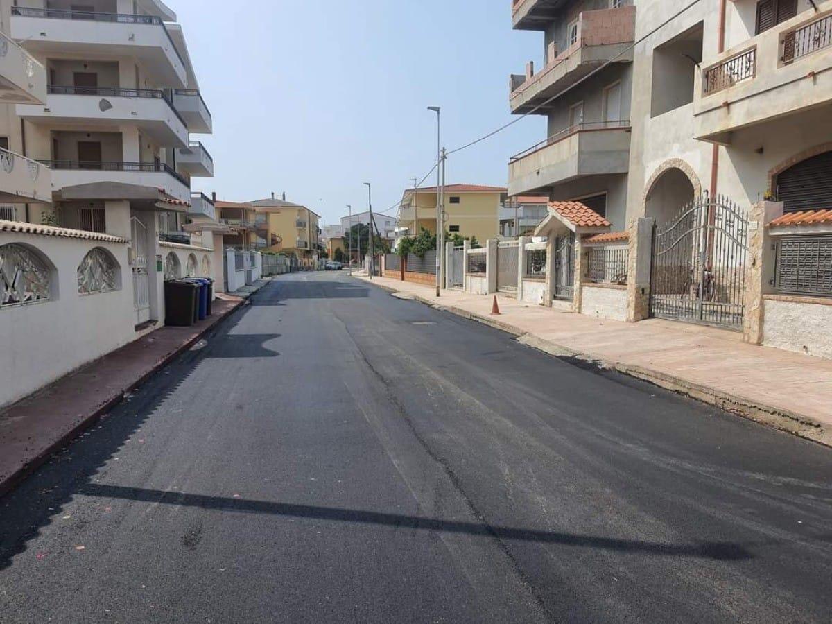 Completata la bitumazione del quartiere 217 a Strongoli Marina - 