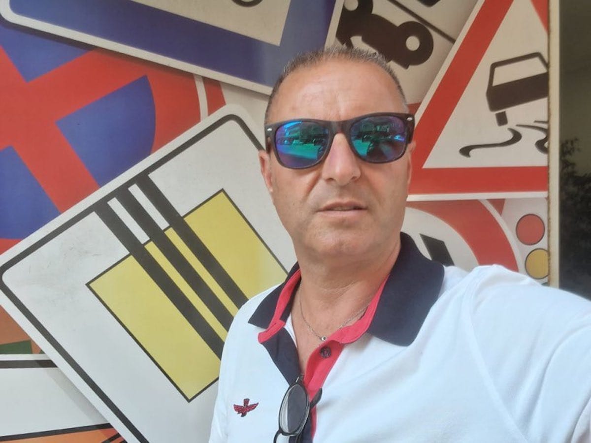 Fabio Vrenna, istruttore di scuola guida