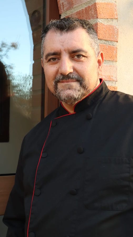 Lo chef Angelo Calabretta