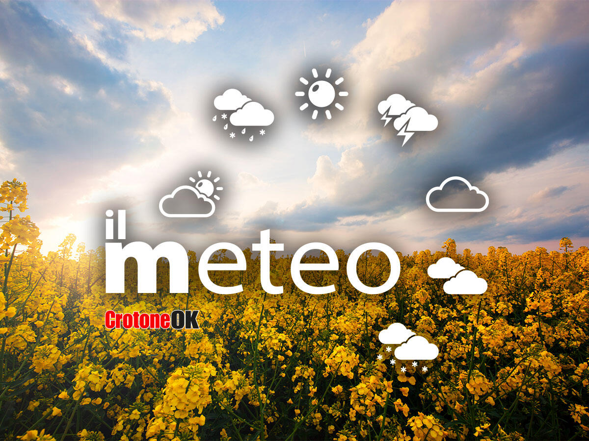 Meteo in Calabria - Weekend caldissimo, poi si cambia da lunedì - 