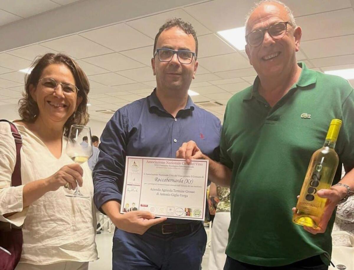 Concorso Internazionale Città del Vino: premiato il Comune e l'azienda Termine Grosso - 