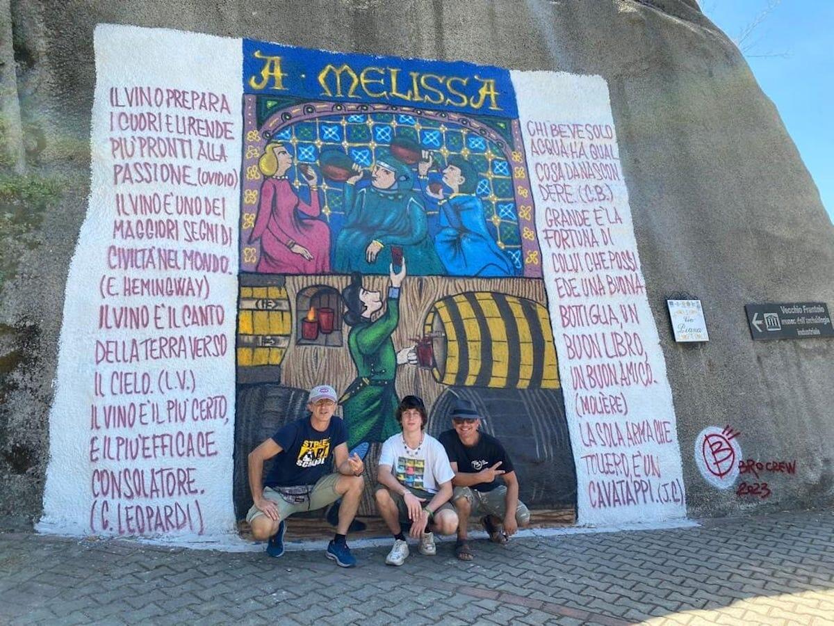 Melissa valorizzata attraverso la Street Art - 