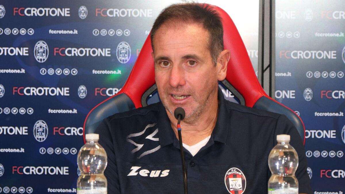 #CataniaCrotone | Mister Zauli: «Non c'è miglior partita per iniziare» - L'allenatore del Crotone, Lamberto Zauli