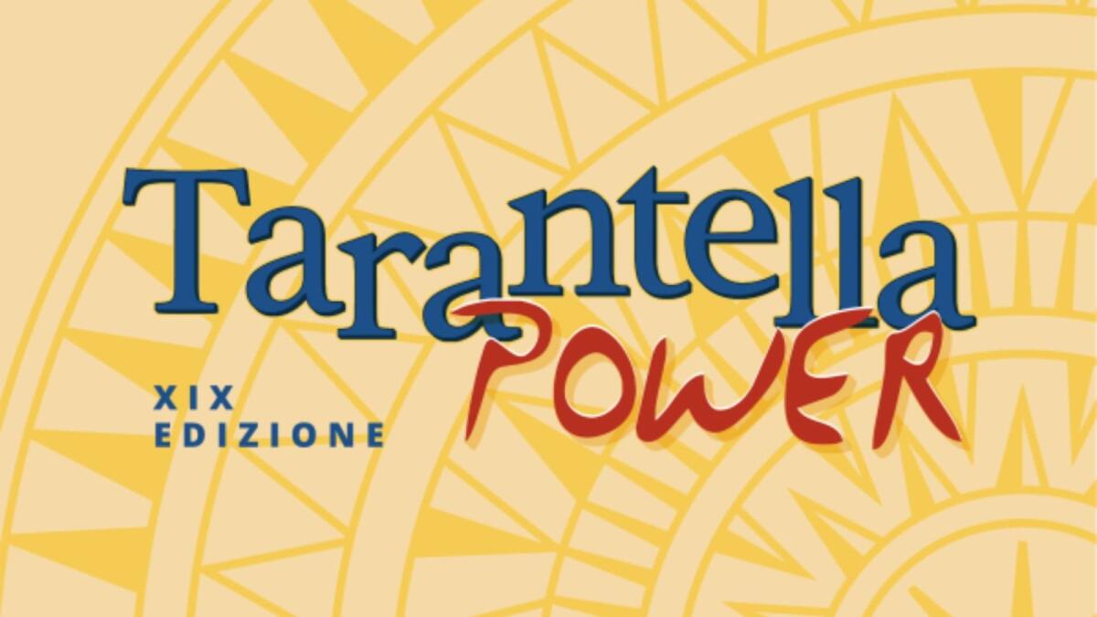 "Tarantella Power” sistema gli ingranaggi: si inizia il 27 agosto - 