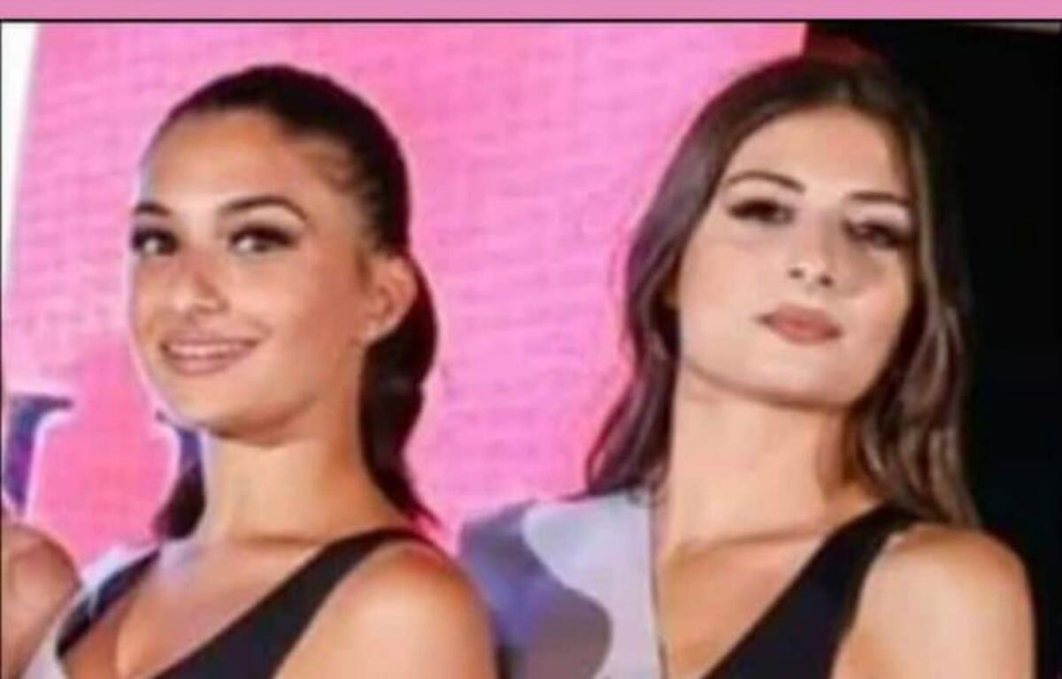 Isola C. R. - Filomena e Serena alla finale di Miss Italia Calabria - 