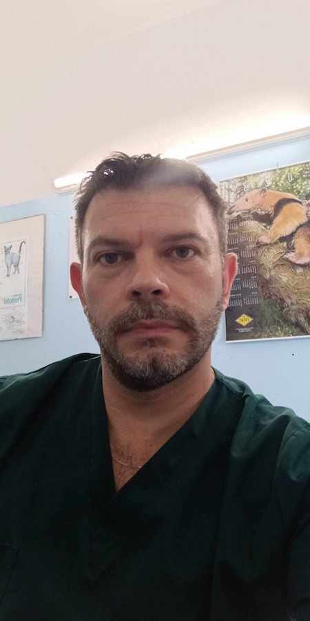 Il dottor Gaetano Marrazzo, medico veterinario