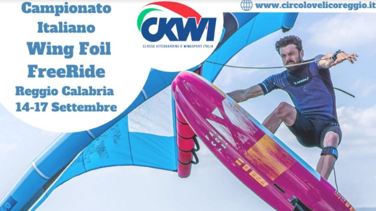Reggio Calabria, si vola sullo Stretto: tutto pronto per il Campionato Wing Foil FreeRide - 