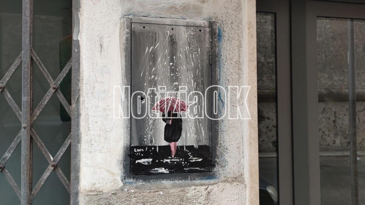Crotone, una nuova opera è apparsa in via Interna San Leonardo - 