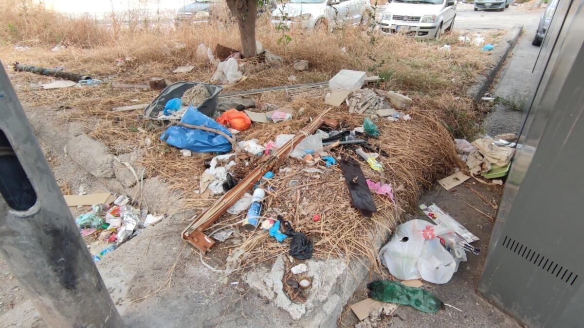 Nei quartieri di Crotone: in città c'è una convivenza tra cassonetti e rifiuti - 