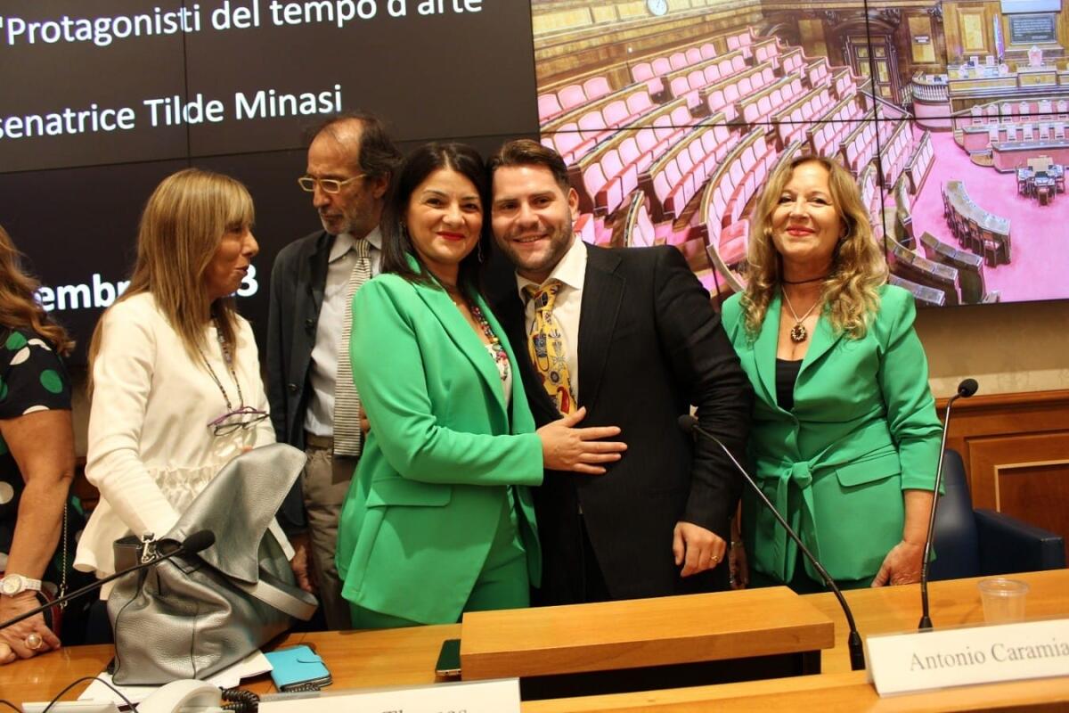 Da Cutro in Senato: artisti e creatori entrano nei volumi dell'arte italiana - Rosanna Vetturini e Salvatore Migale