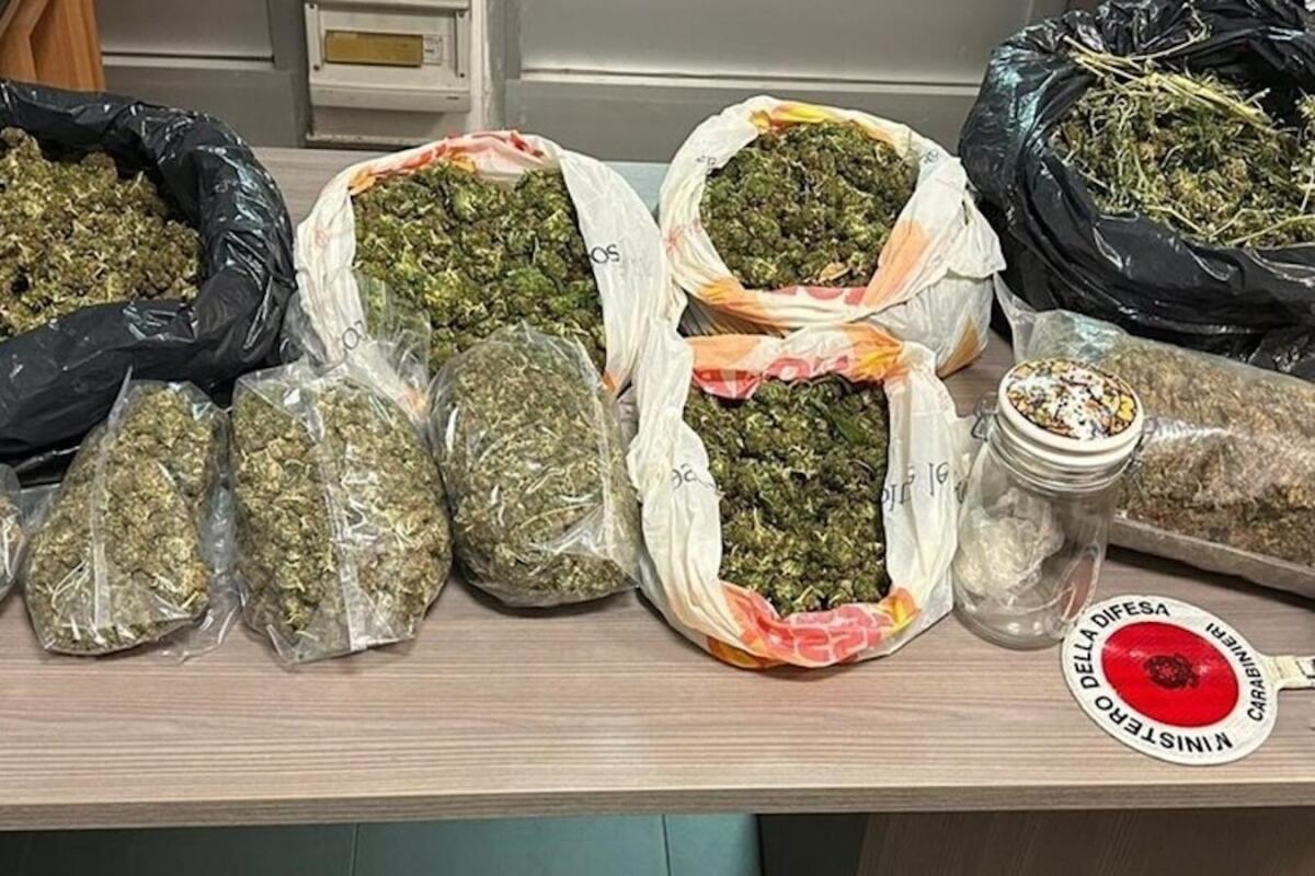 Trovato in casa con 10 chili di droga, arrestato 19enne - 