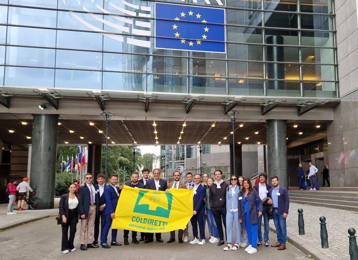 Coldiretti Calabria: delegazione di giovani agricoltori in visita alle istituzioni europee a Bruxelles - 