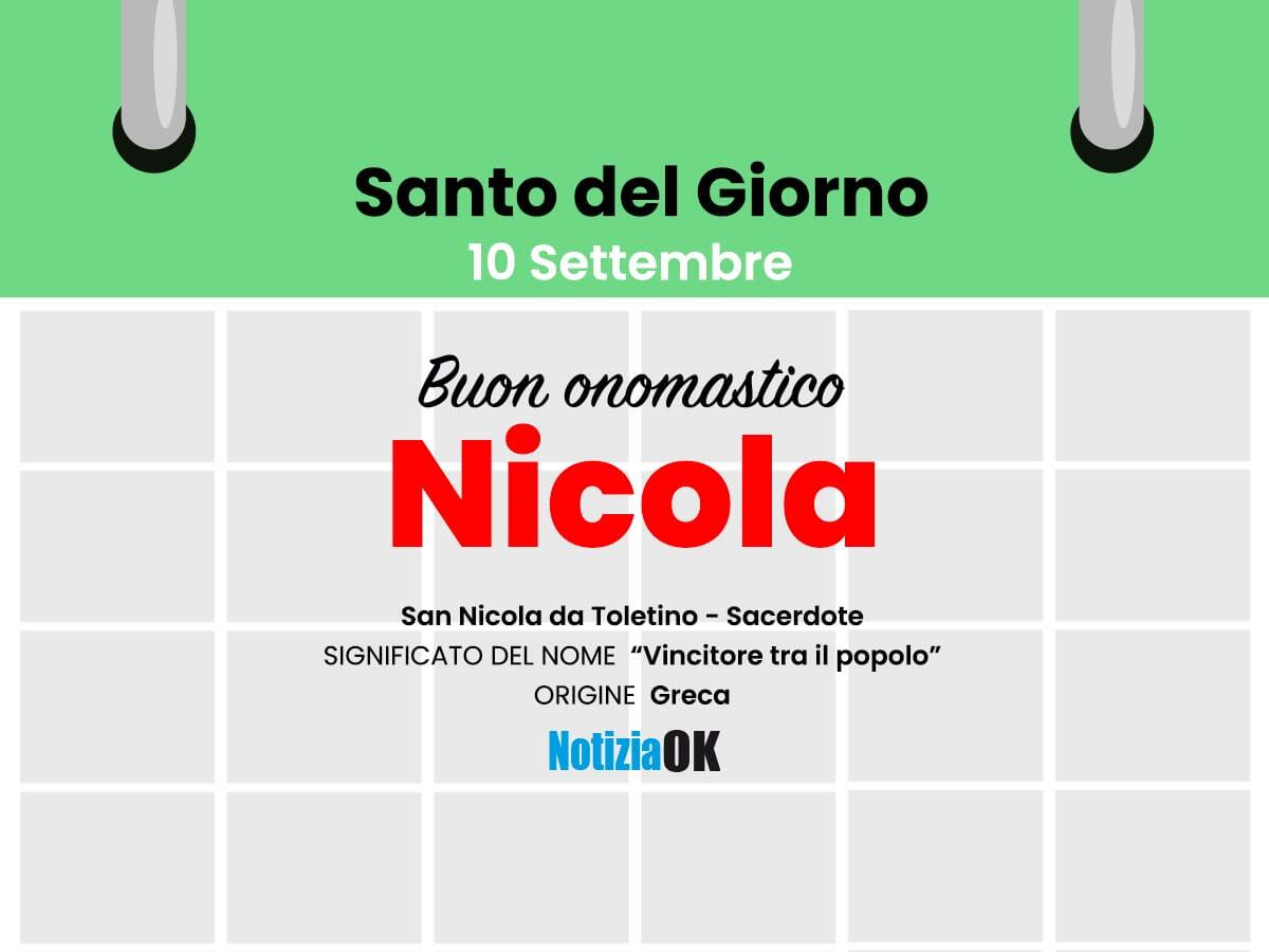 Onomastico: il Santo del giorno è San Nicola - 