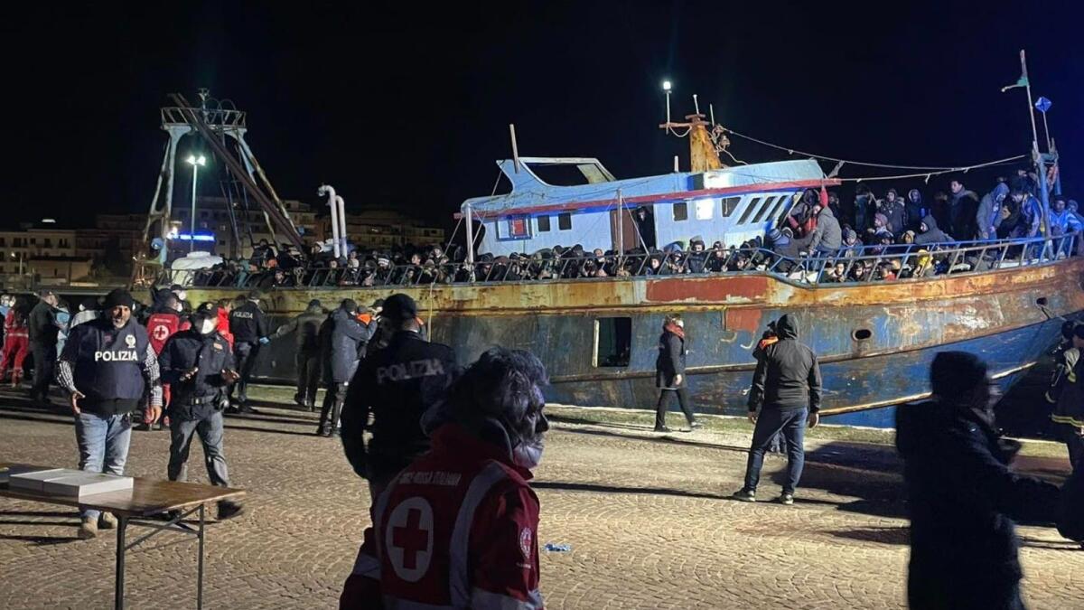 Migranti, il presidente del Consiglio Regionale: "Questione che non può essere affrontata ideologicamente" - Foto Croce Rossa Italiana sezione di Crotone