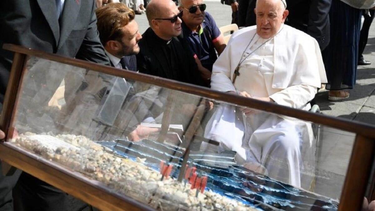 Tragedia di Steccato, le opere degli ospiti della Casa Circondariale di Crotone donate al Papa - 