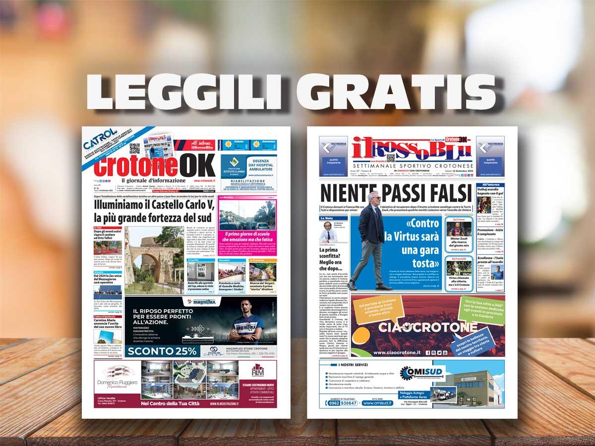 CLICCA QUI E LEGGI SUBITO CROTONEOK - 