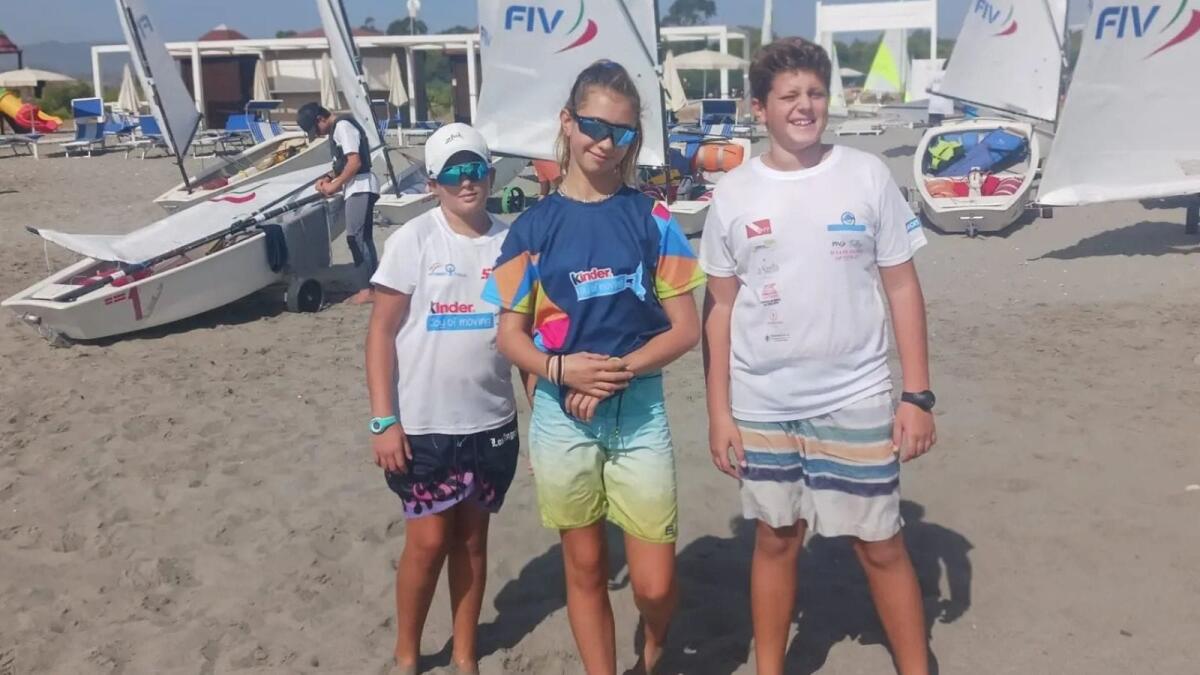 Vela - I piccoli cadetti crotonesi al Trofeo Coni - 
