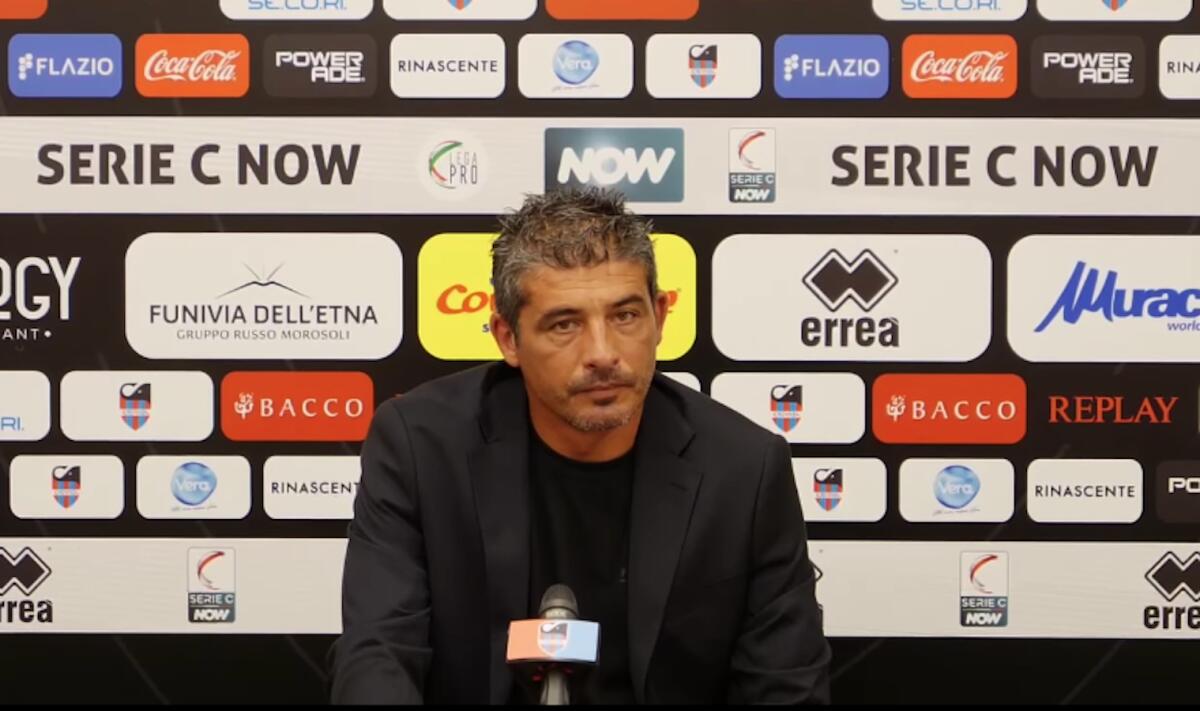 #CataniaCrotone 0-1 | Mister Tabbiani: "Uscire sconfitti da questa partita ha dell'incredibile" - 