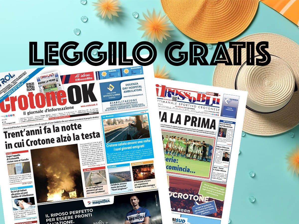 CLICCA QUI E LEGGI SUBITO CROTONEOK - 