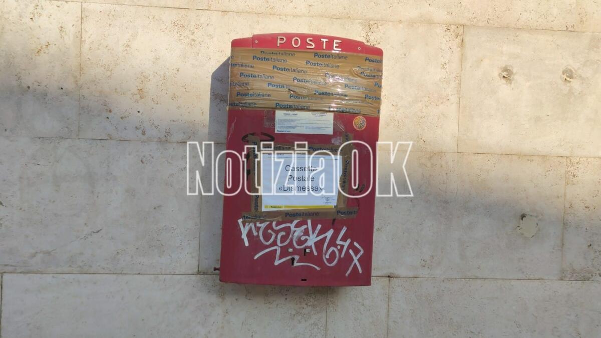 Anche a Crotone le cassette postali iniziano ad essere dismesse - 