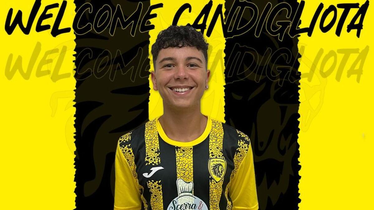 Prima Categoria - Nell'Aek Crotone arriva il giovanissimo Cristian Candigliota - 
