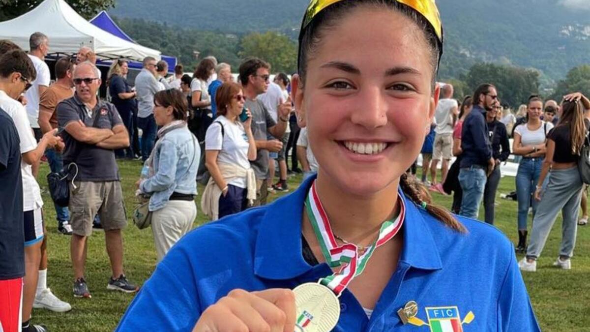Canottaggio - Gaia Caterisano si laurea campionessa Under 18 - 