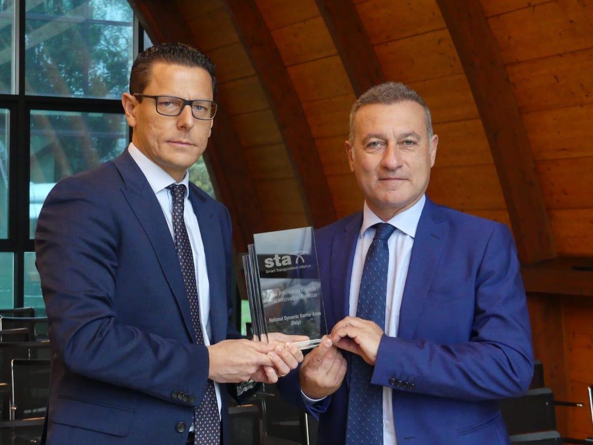 Anas, la barriera sportitraffico NBDA premiata come "Miglior Progetto Innovativo" - 